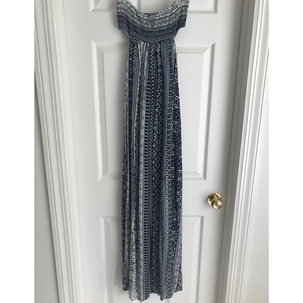 Tobi Strapless Bandeau Maxi Dress